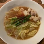 もつ鍋ラーメン r6ku - 