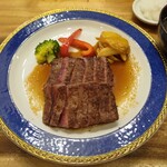 盛盛亭 - ステーキ定食(シンタマ)