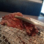 炭火焼肉 牛爵 - ハラミ焼き