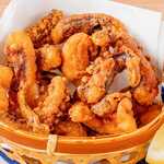 Fried squidfish