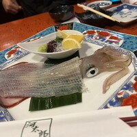 河太郎 中洲本店 - イカの活き造り