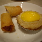 老香港酒家京都 - エッグタルト・春巻き