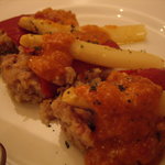 ロス・レイエス・マーゴス - OptioA30：赤ピーマンの肉詰めも美味♪