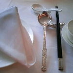 王朝 - テーブルセッティング