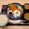 竹乃屋 - ジャンボアジフライ定食（１０８９円）