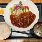 洋食屋 ムッシュ - ポークソテー（1430円）
