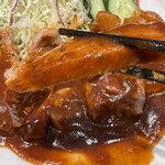 洋食屋 ムッシュ - ポークソテー（1430円）