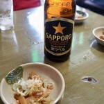 博龍 - ビール、メンマ