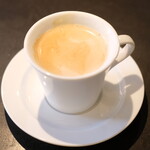 Bistro HiNGE Nakameguro - ランチコース 3080円 のコーヒー