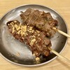 taishuusakabamotsuyakiotomba - 牛中落カルビ串、牛ハラミステーキ串
