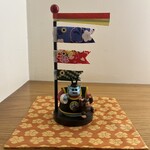 鮨 一二郎 - 界王様とバブルス君がお出迎え♡