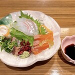 慈秀 - お造り三種盛