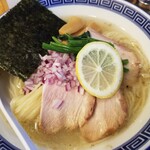 塩そば専門店 桑ばら - ハタハタの冷やし塩そば