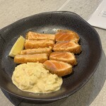 魚屋 Fish.K - サーモンフライのタルタルソース