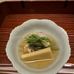 Kaiseki Ensou - 炊き合わせ　春の味覚を詰め込んだ風味豊かな炊き合わせ｡鯛の子の儚い食感に陶酔する｡