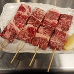弥屋 - 料理写真:国産牛串焼き（要予約)