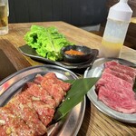 大衆ホルモン肉力屋 - 黒毛和牛特選カルビ★★★塩とタレ！！