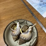 居酒屋 天売 - お通し　つぶ
