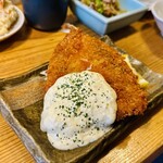 食堂 うめぼし - アジフライ