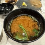 最強鮨居酒屋 やまのや - 締めの赤だし