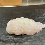 最強鮨居酒屋 やまのや - 5. 握り　コブ鯛