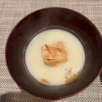 季節料理 和色 - 新じゃがいものすり流しと海老しんじょ