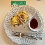 てんぷら 一代 - アイスクリームの天ぷらバニラ味¥418内　美味い必ず食べる