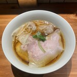 麺 ふじさき - ワンタン醤油らぁめん　1450円
