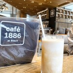 café 1886 at Bosch - 貰ったトートバッグとともに