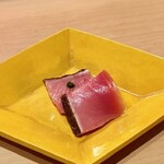 すし 良月 - 2024.4.  メジマグロの炭火焼き