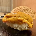 すし 良月 - 2024.4.  黒海胆