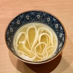 すし 良月 - 2024.4.  のれそれ 鼈の出汁で