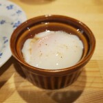 カジュアルフレンチBar 7FUKU - 温泉卵