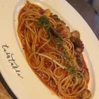 ターンテーブル - シーフードアラビアータだったかな