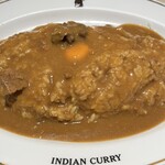 INDIAN CURRY - ルーも大盛、玉子入り