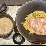鶏soba 座銀 - 鶏つけsoba麺大盛