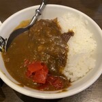 Ramenjiyuuhachiban - カレーは辛口ドロッとして旨味たっぷり