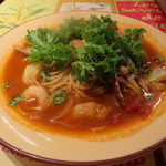 L'ala - 真鱈プラス海の幸の麹味噌トマトソース