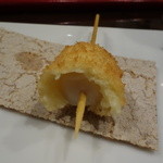 創作串揚 つだ - 3.ホタテ貝柱