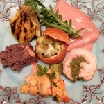 イル バッティクオーレ - 前菜の盛り合わせ