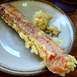 手打うどん 松岡 - ちくわ天