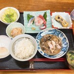 かがやき亭 - 海の幸定食