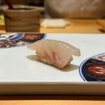 鮨 不二楼 - 煎り酒で食す真鯛