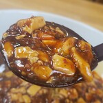 ことぶき食堂 - 麻婆麺の麻婆豆腐