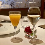 Les Saisons - オレンジジュースとノンアルスパークリング