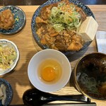 Katsuo Sutando - 味噌ホルモン丼定食