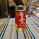 スミザキ精肉店 - ワンカップの日本酒（220円）