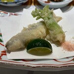 鮨 不二楼 - 季節感じる鮎とタラの芽