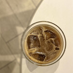 Kashinoki coffee - ・カフェラテ ICE 560円/税込
                      ・ショット追加 100円/税込