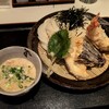 手打うどん 長谷沼 - 胡麻味噌天ざる（大）